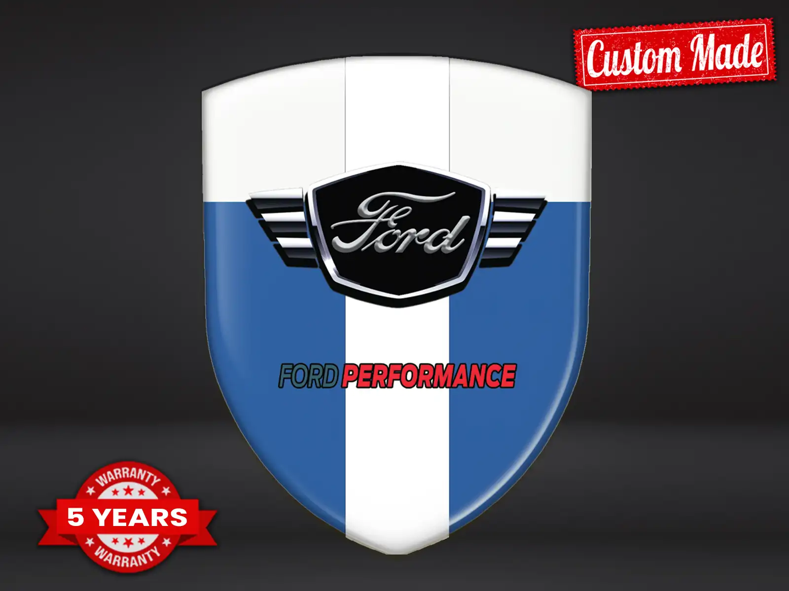Ford Vinyle Auto Sur Mesure Sport Course Premium